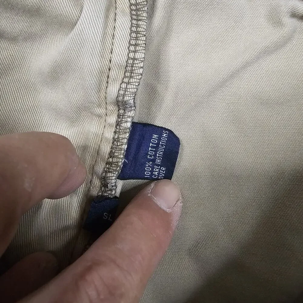 Vintage Polo Ralph Lauren Cargo Shorts Mens 34 Relaxed Skater Y2K Preppy Utility